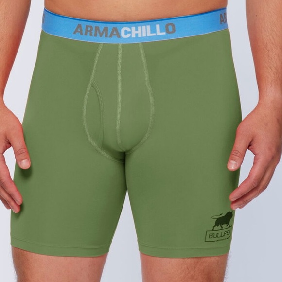 Duluth Trading Co Armachillo Green Boxer Briefs with Bullpen Stay-Put Pou… - Picture 4 of 8